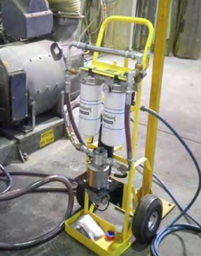 Des-Case / RMF Portable Filter Cart; catalogusbeeld, uitvoering controleren